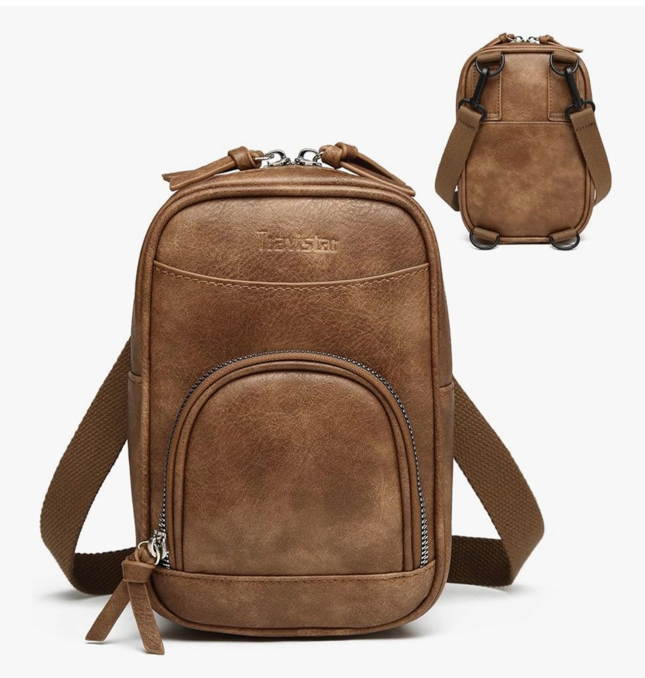 Leather backpack - Image 2