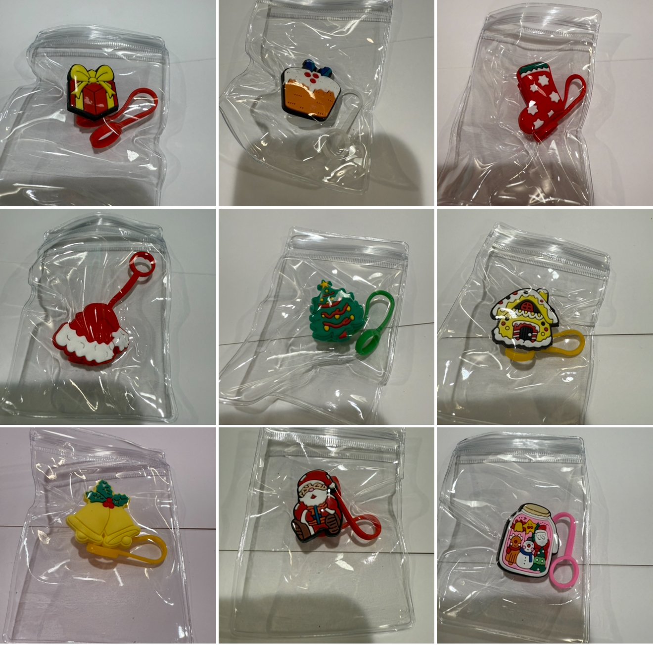 Straw covers-Christmas