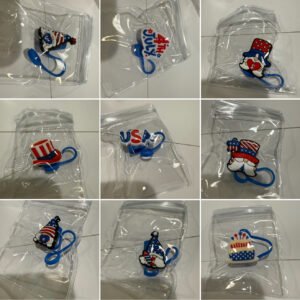 Straw covers-independence day